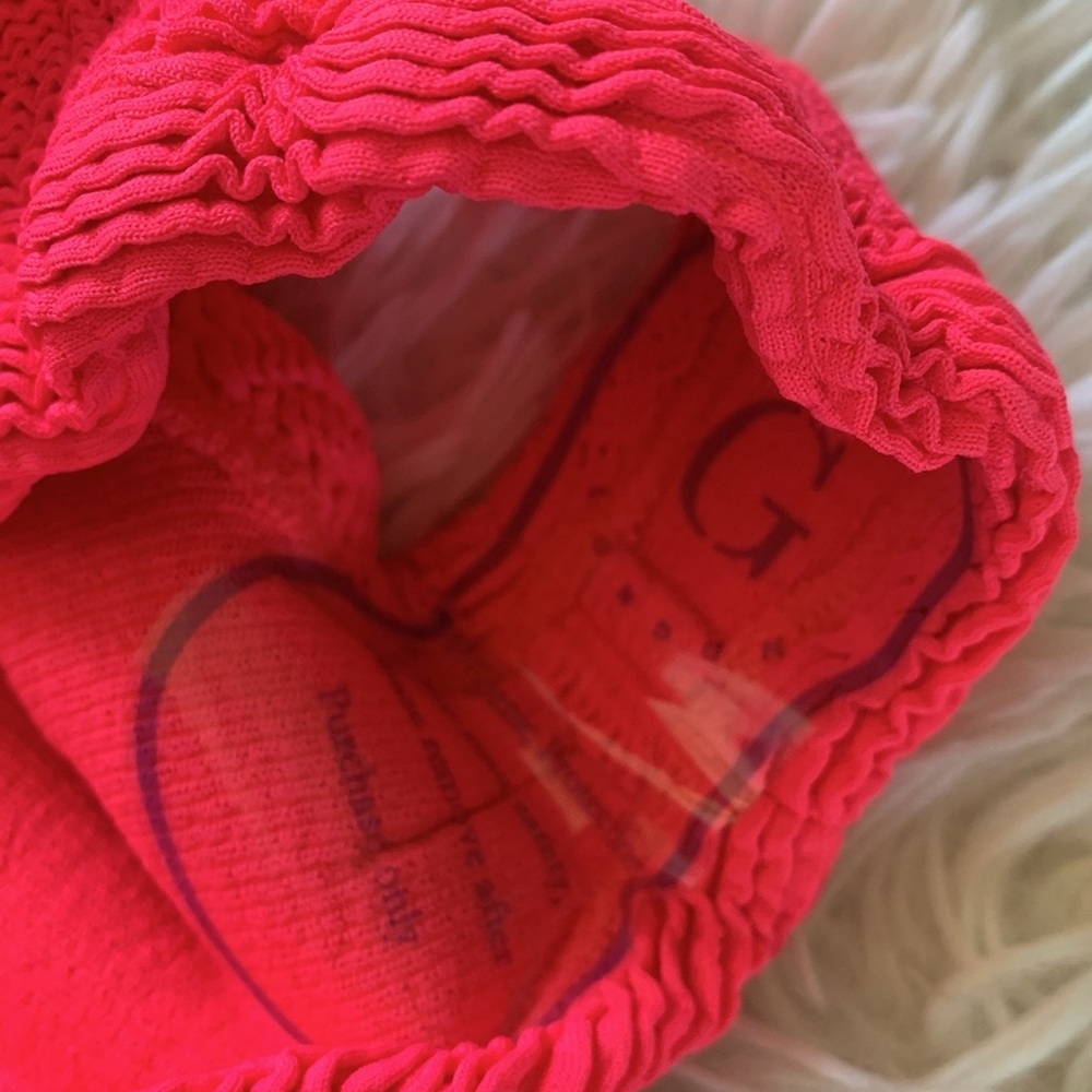 NWT Hunza G Xandra bikini set in fuchsia - Picture 3 of 6
